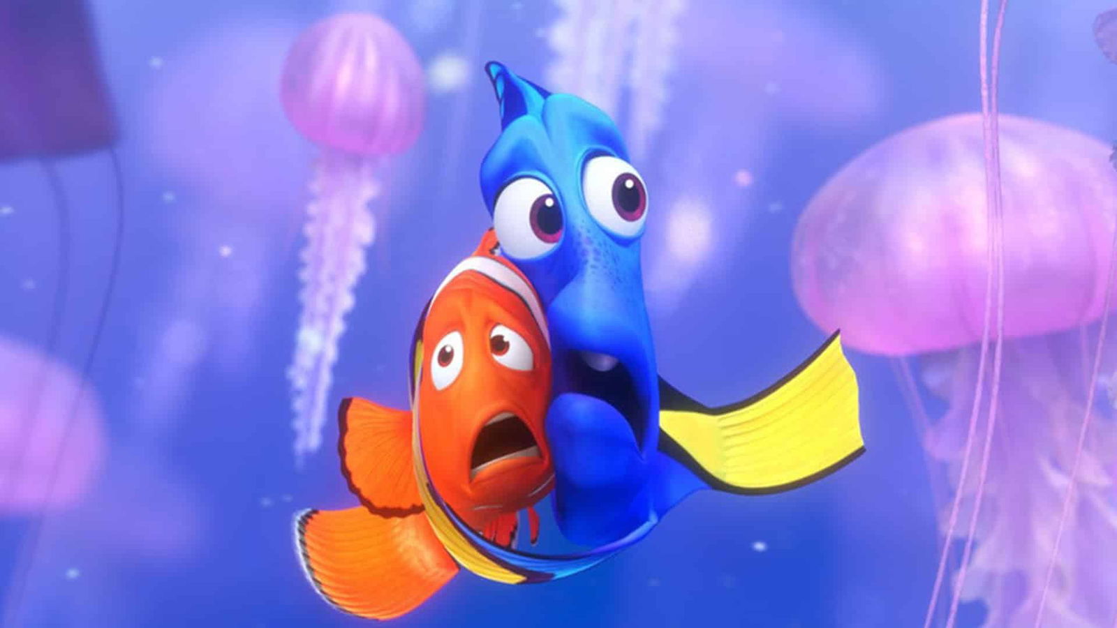 Tutti i cartoni Disney trasmessi dalla Rai a Natale 2020 Una scena di Alla ricerca di Nemo