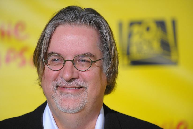 Clicca per vedere l'immagine originale Matt Groening in una foto promozionale