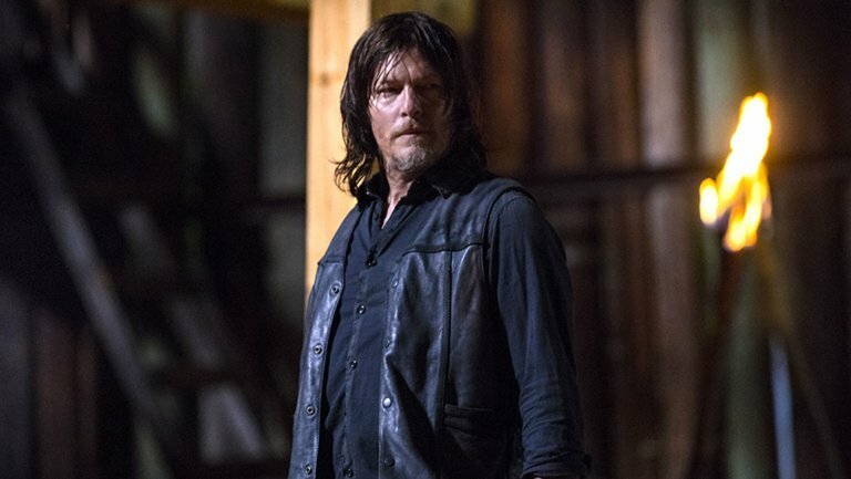 Daryl en una escena de la novena temporada.