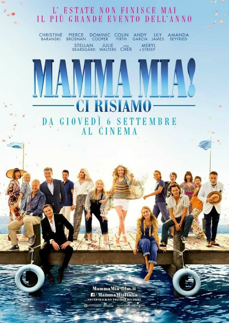 Poster italiano di Mamma Mia! Ci risiamo