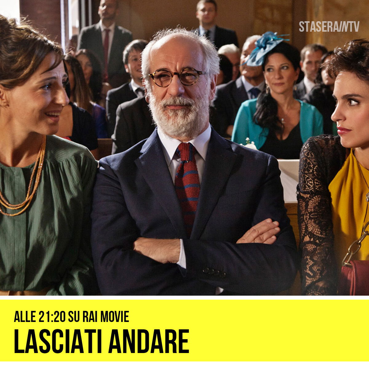 Clicca per vedere l'immagine originale mercoledì 28 ottobre alle 21.10 Rai Movie Lasciati andare (2017)