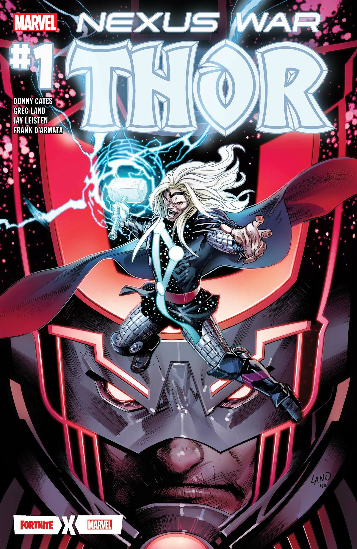 La copertina di Thor: Guerra per il Nexus