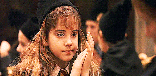 Emma Watson en una escena del primer Harry Potter