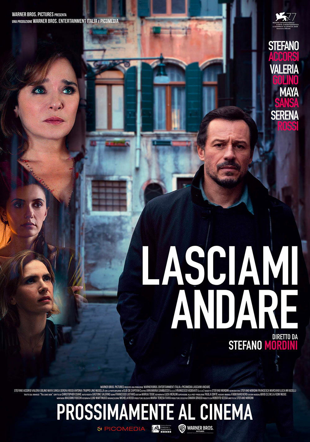 Il poster di Lasciami andare Il cast di Lasciami andare nella locandina del film