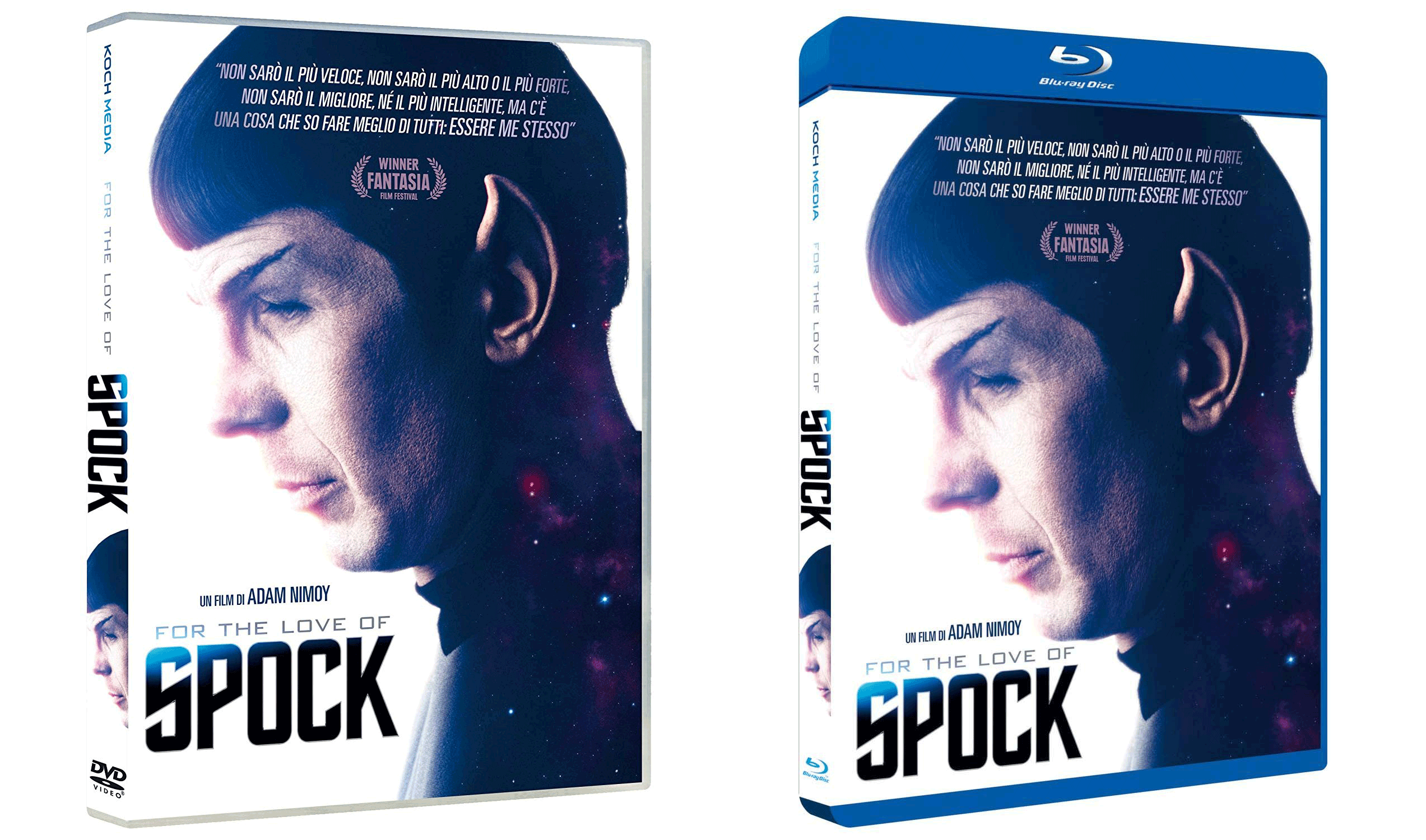 For the Love od Spock: DVD e Blu-ray