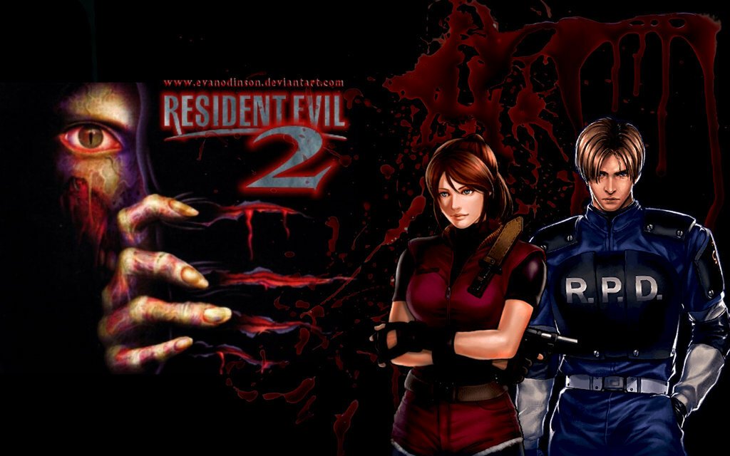 Claire e Leon in un'immagine di Resident evil 2