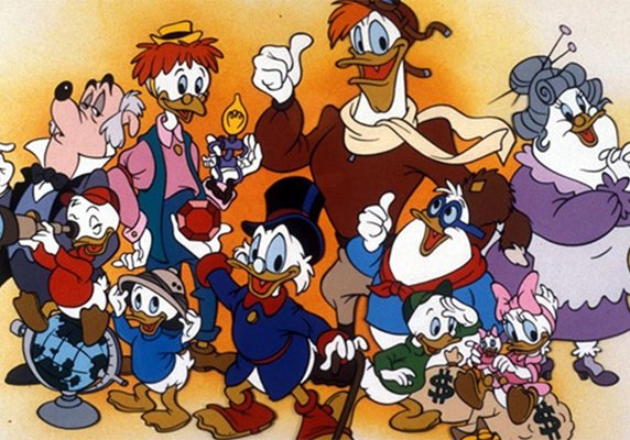 Ducktales i protagonisti della prima serie