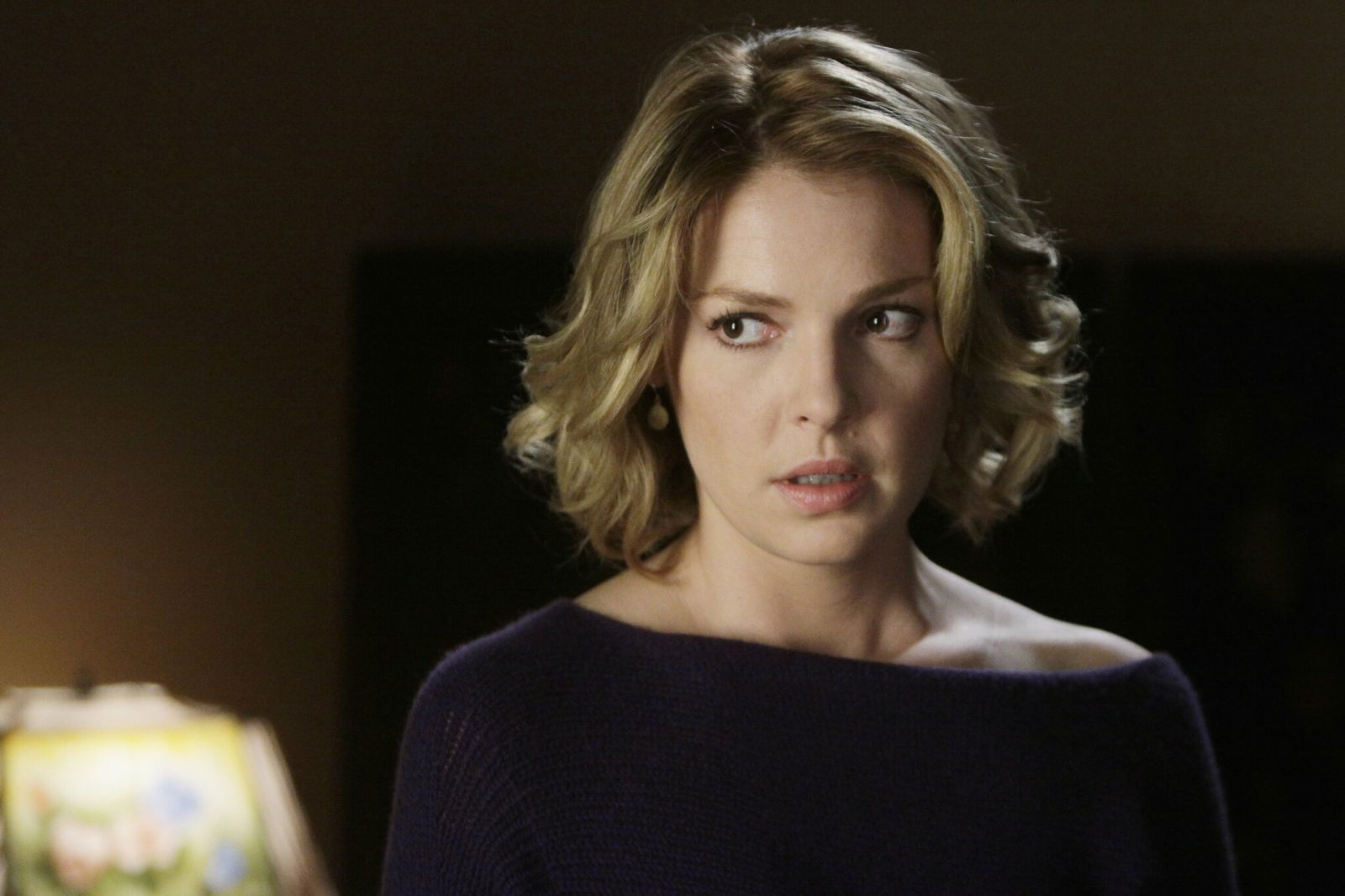 Clicca per vedere l'immagine originale Katherine Heigl nell'ultima scena di Izzie in Grey's Anatomy