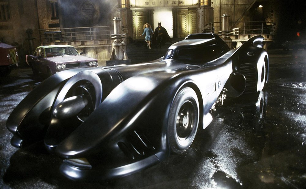 La Batmobile nel film Batman del 1989