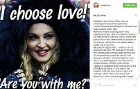 Madonna-forsiden kritisert av Cindy Lauper for talen hennes på Women's March