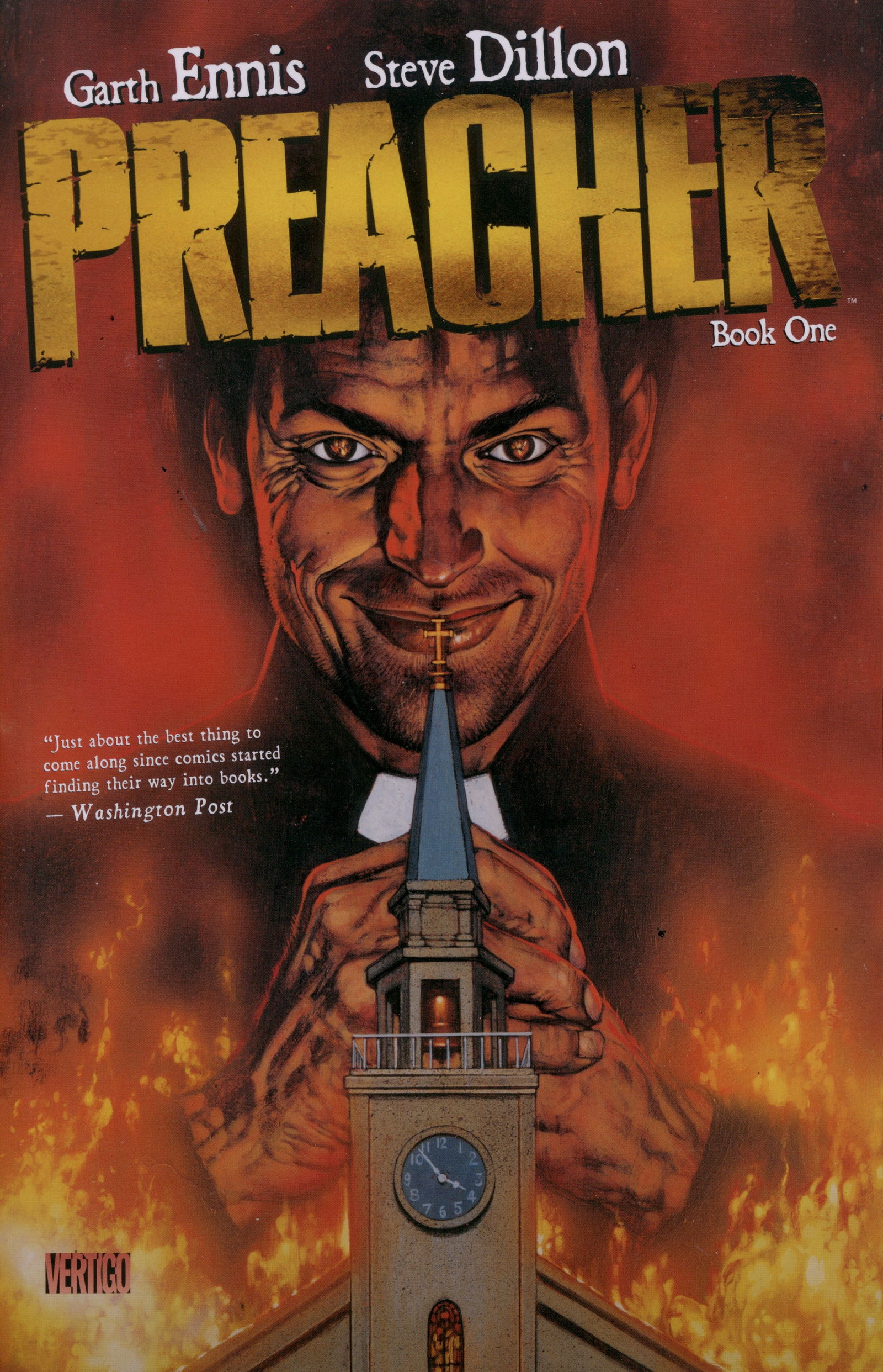 Preacher Book #1 La cover di Preacher Book #1