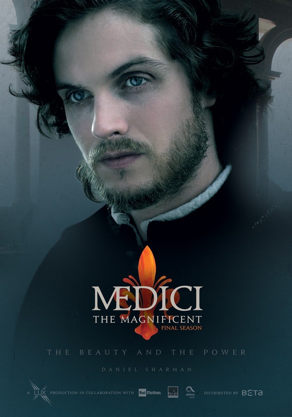Ο Daniel Sharman στην αφίσα του I Medici