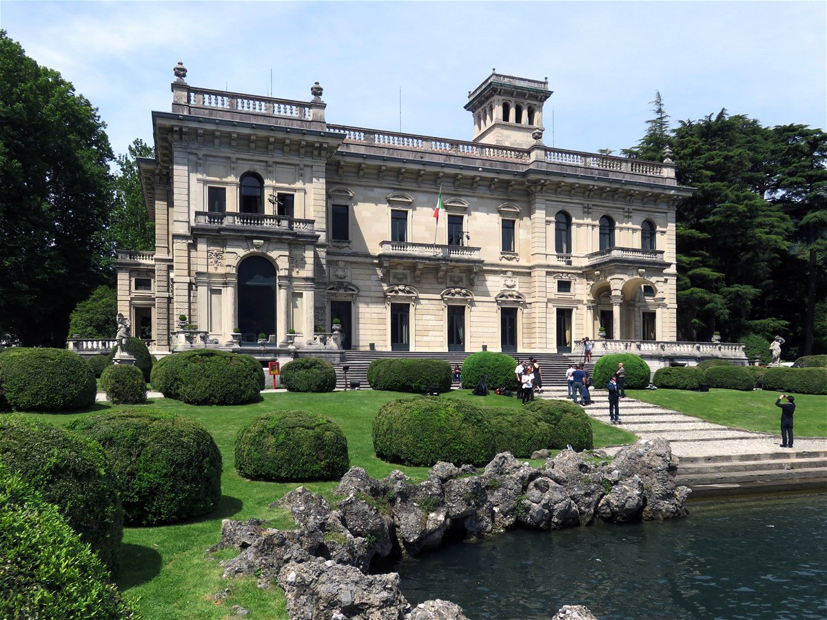 Villa Erba a Como, ambientazione chic dei party di Made in Italy