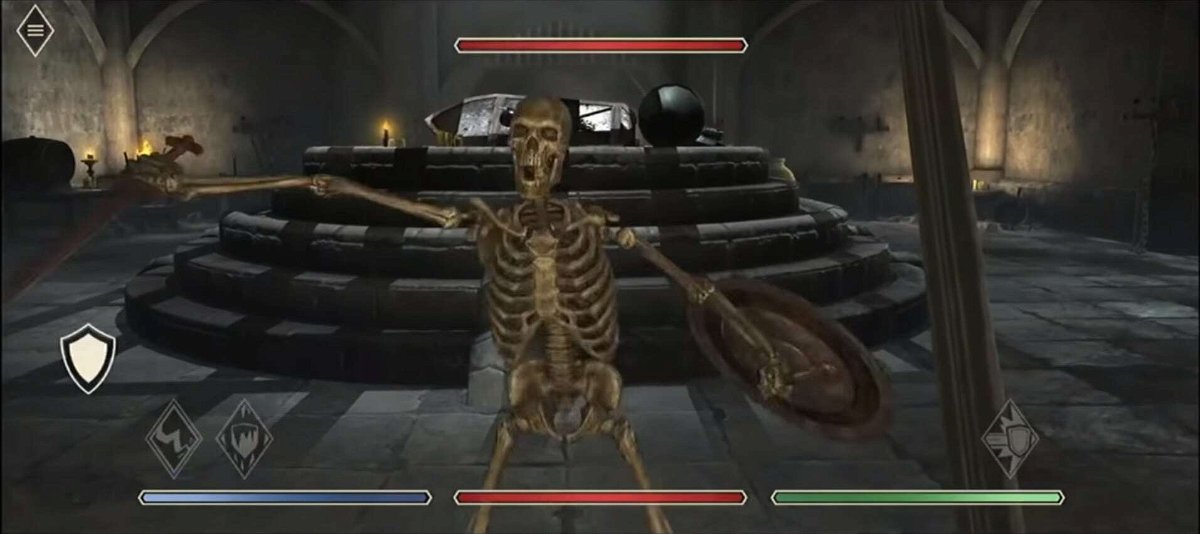Uno screenshot da The Elder Scrolls Blades