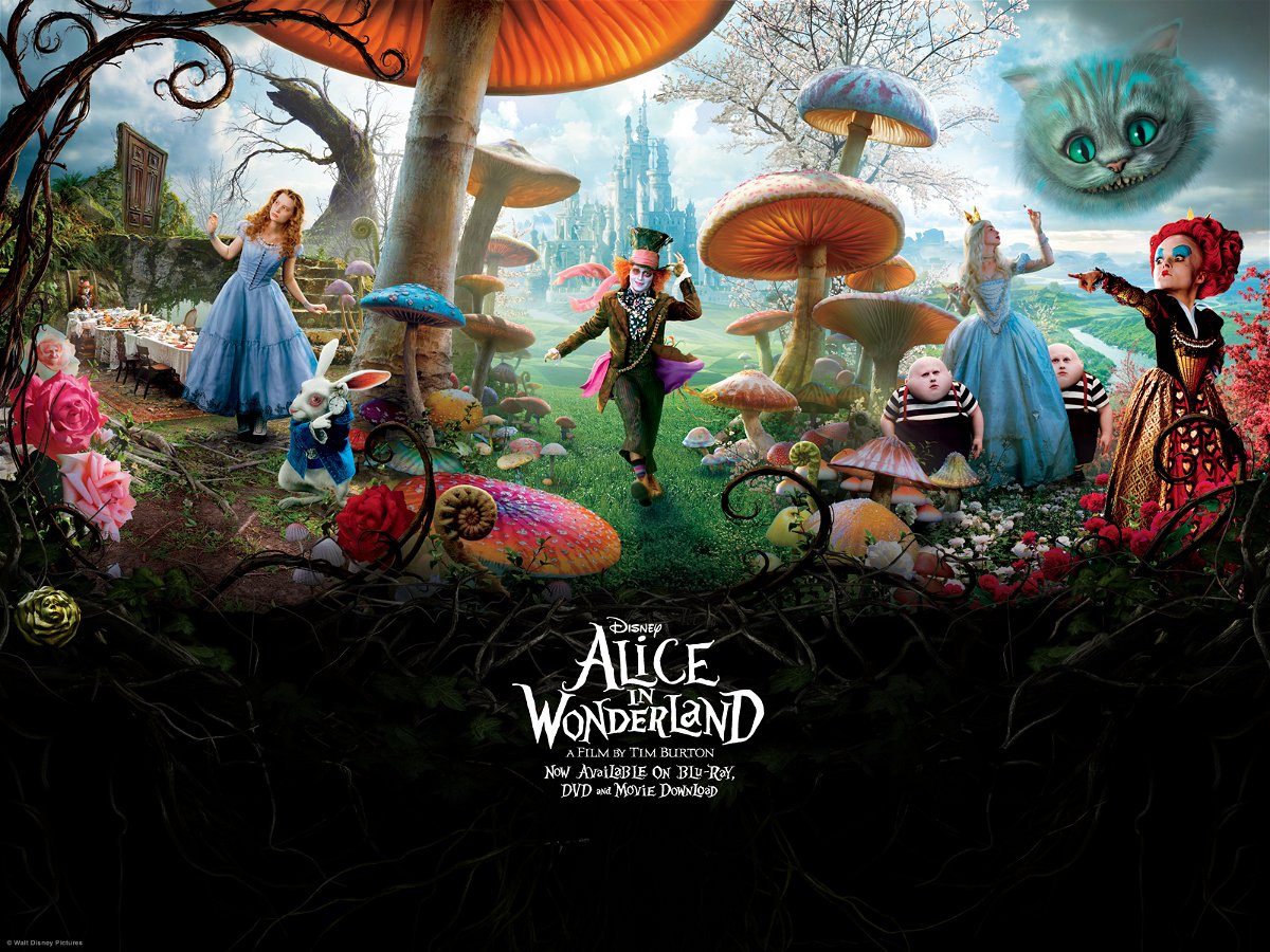 Il manifesto di Alice in Wonderland