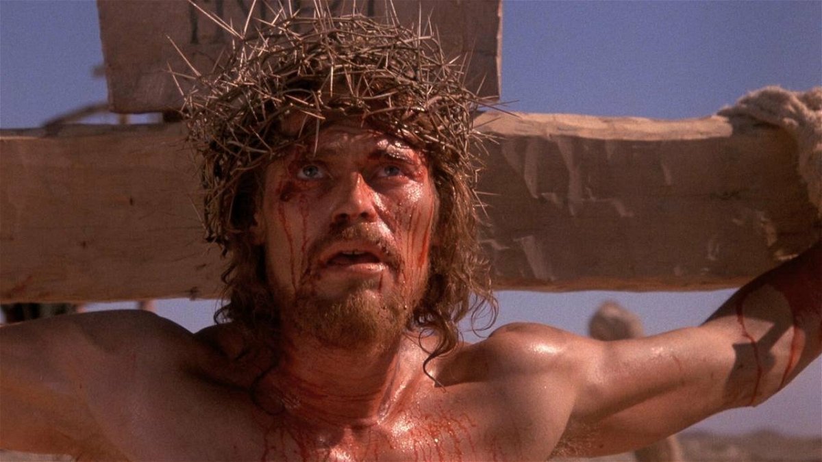Willem Dafoe in una scena de L'ultima tentazione di Cristo