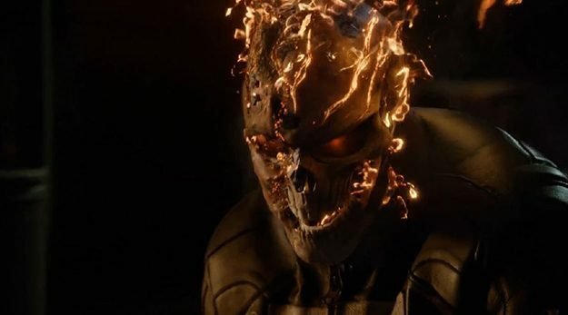 Ghost Rider in una scena di Marvel's Agents of S.H.I.E.L.D.