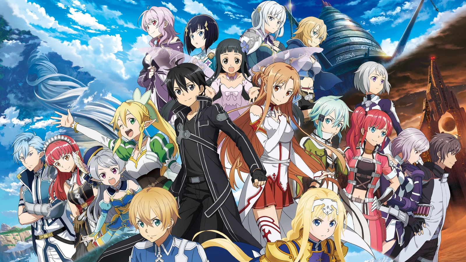 Sword Art Online χαρακτήρες ΣΑΟ τάξει ψυχές