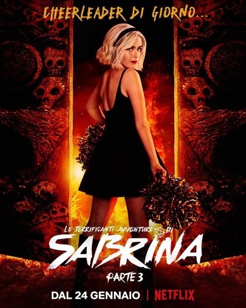 Le Terrificanti Avventure di Sabrina 3, il poster dei nuovi episodi su Netflix