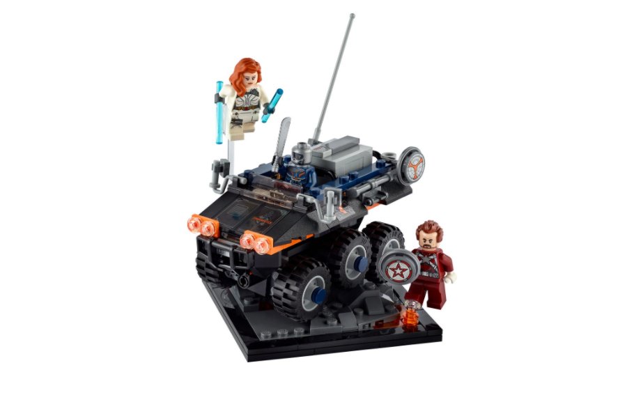 Black Widow, ecco il set LEGO Taskmaster’s Ambush