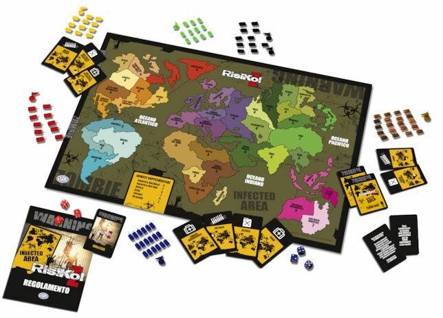 Clicca per vedere l'immagine originale La plancia di gioco di RisiKo! Z