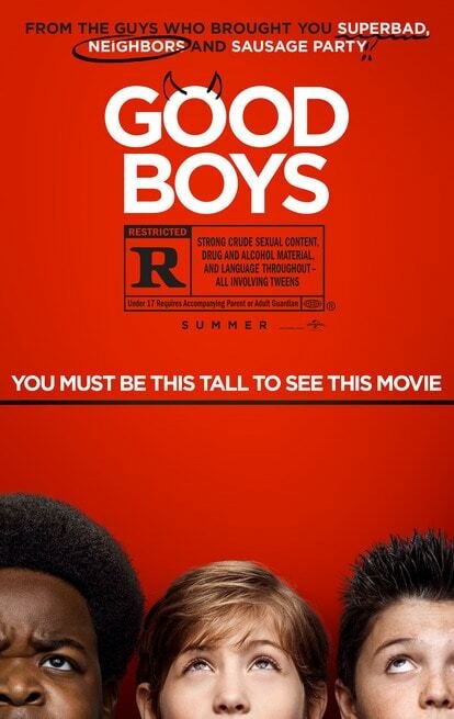 Il poster ufficiale di Good Boys