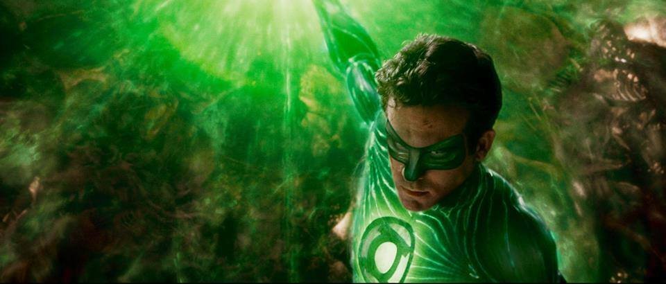 Ryan Reynolds come Hal Jordan in Lanterna Verde