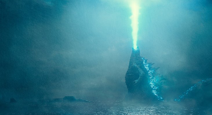 Godzilla in un poster di King of the Monsters