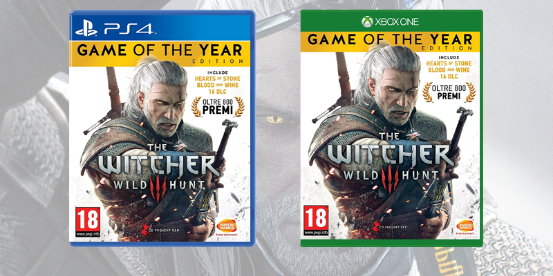 Clicca per vedere l'immagine originale Le boxart di The Witcher 3