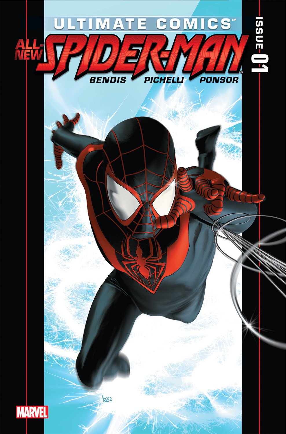 Copertina di Ultimate Comics - All New Spider-Man #1