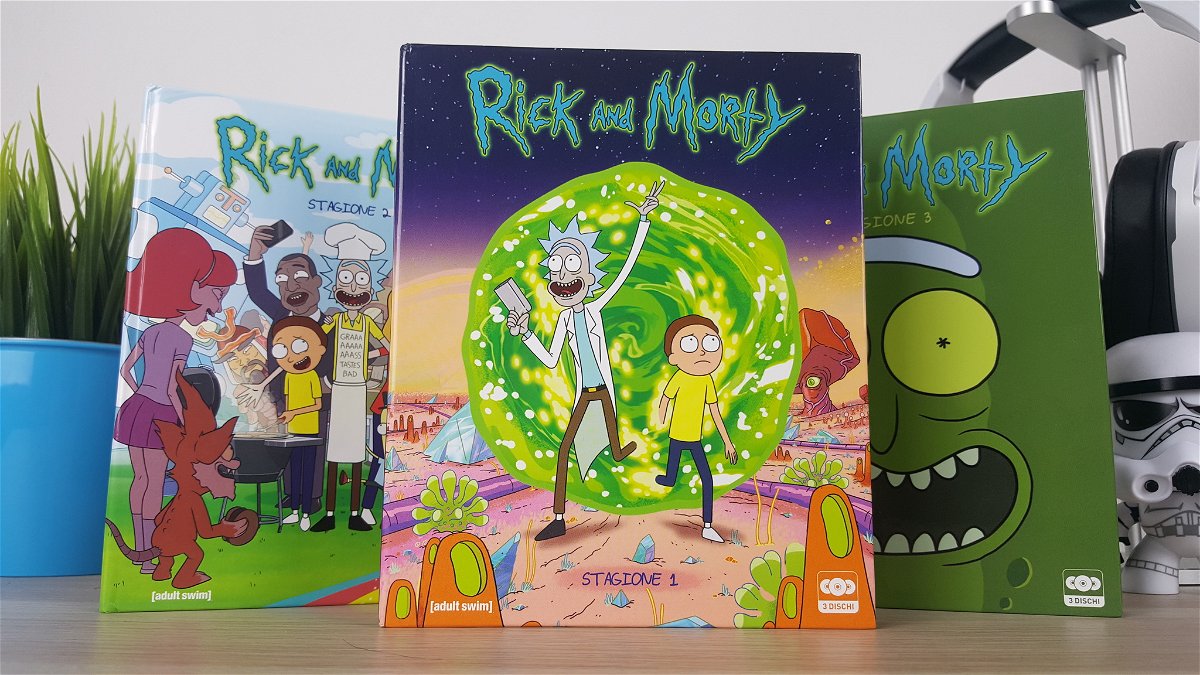 L'edizione in Blu-ray delle prime tre stagioni di Rick And Morty