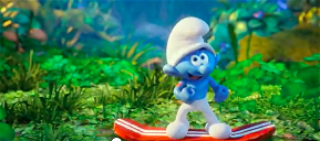 Cover ng The Smurfs - Journey into the Secret Forest, ang unang Italian clip at bagong commercial
