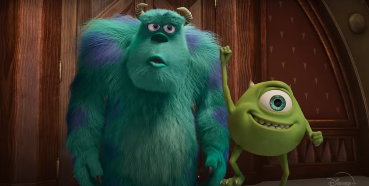 Clicca per vedere l'immagine originale Mike e Sulley esultano dopo la promozione