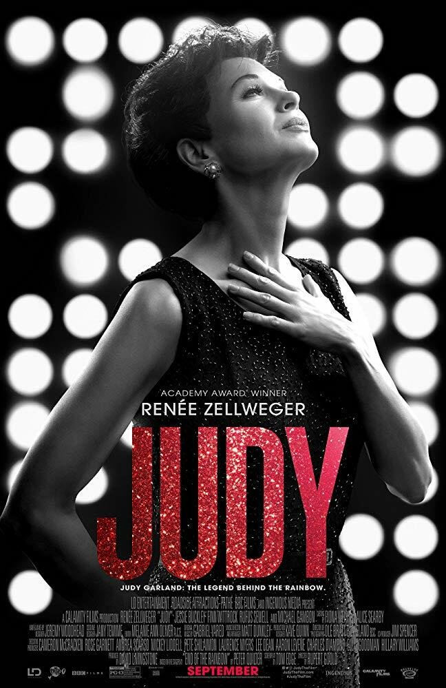Renée Zellweger nel poster del film Judy