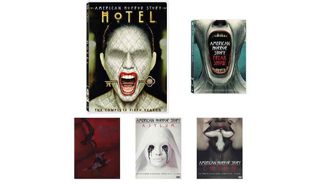 Clicca per vedere l'immagine originale Cofanetto American Horror Story Stagioni 01-05