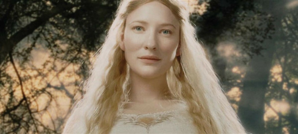Cate Blanchett nei panni di Galadriel, uno degli elfi presenti ne Il Signore degli Anelli