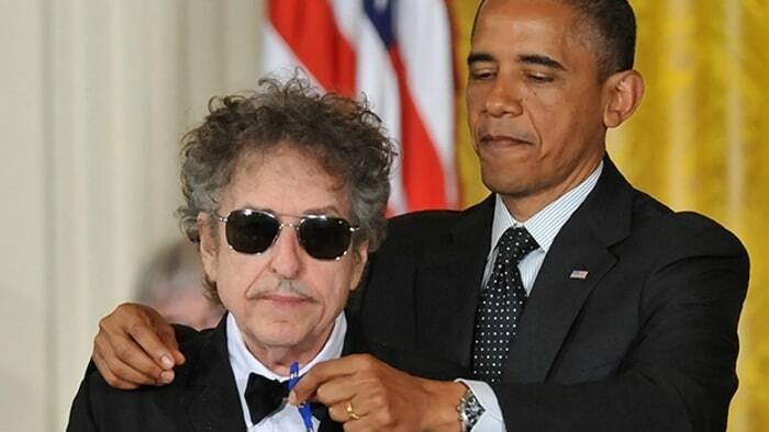 Bob Dylan insignito della Presidential Medal of Freedom