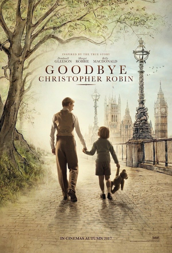 Il poster ufficiale di Goodbye Christopher Robin, il film con Domhnall Gleeson e Margot Robbie