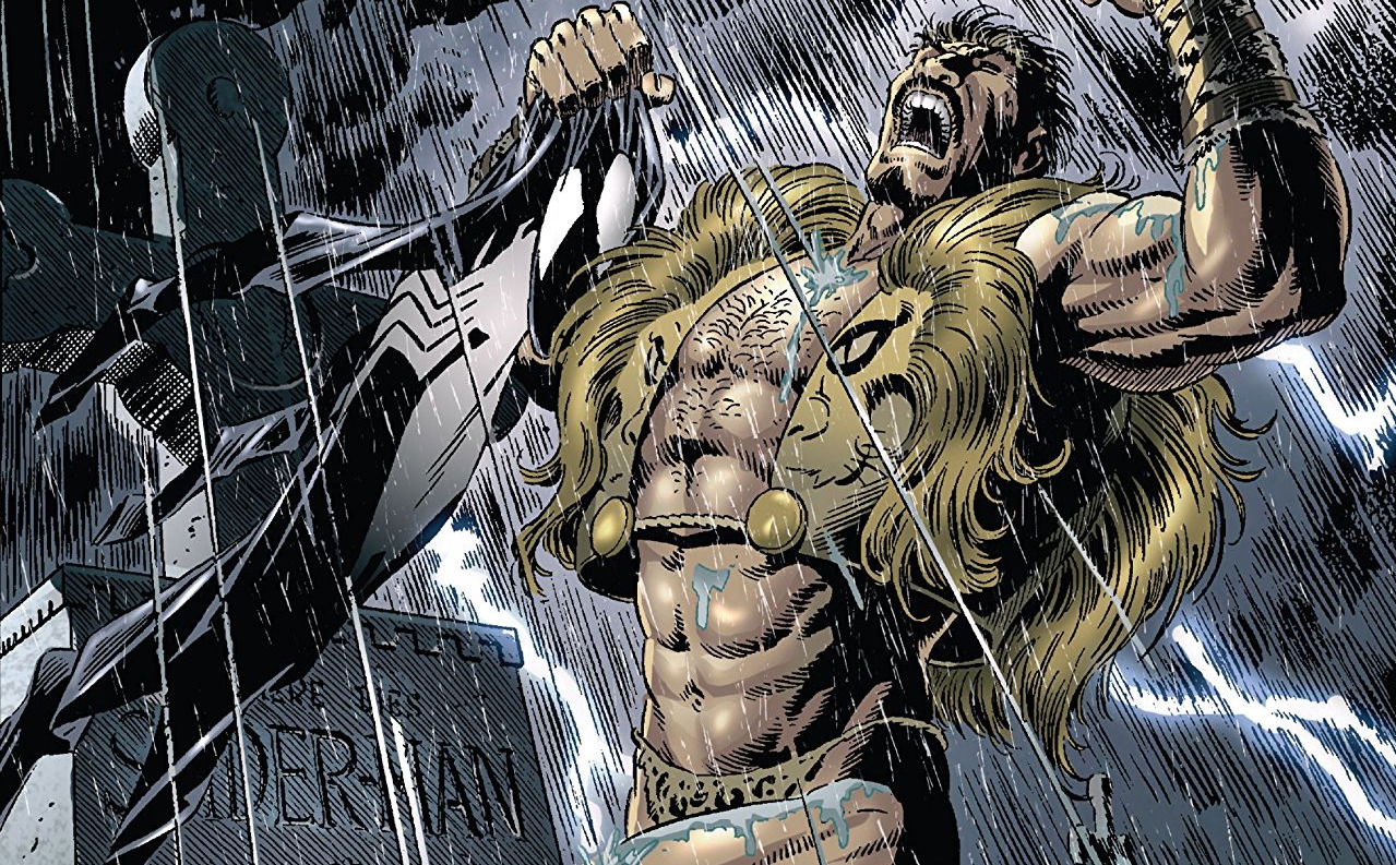 Kraven in uno dei momenti della sua iconica ultima caccia Cover di Amazing Spider-Man Epic Collection: Kraven's Last Hunt