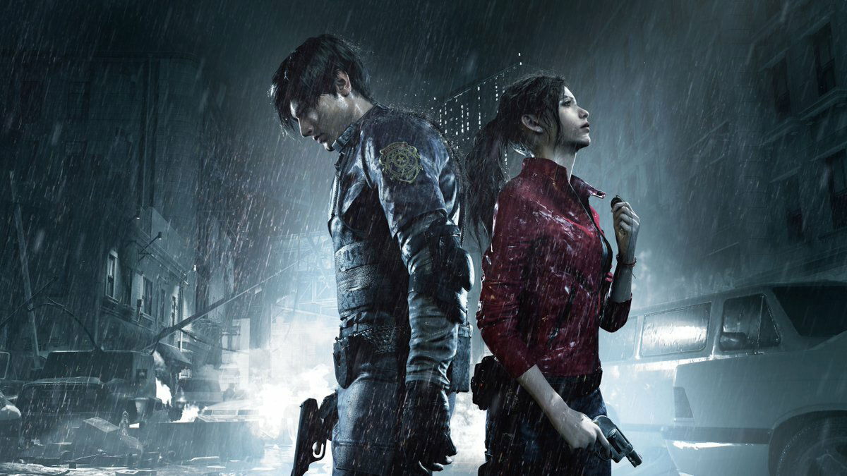 Clicca per vedere l'immagine originale Resident Evil 2 protagonisti
