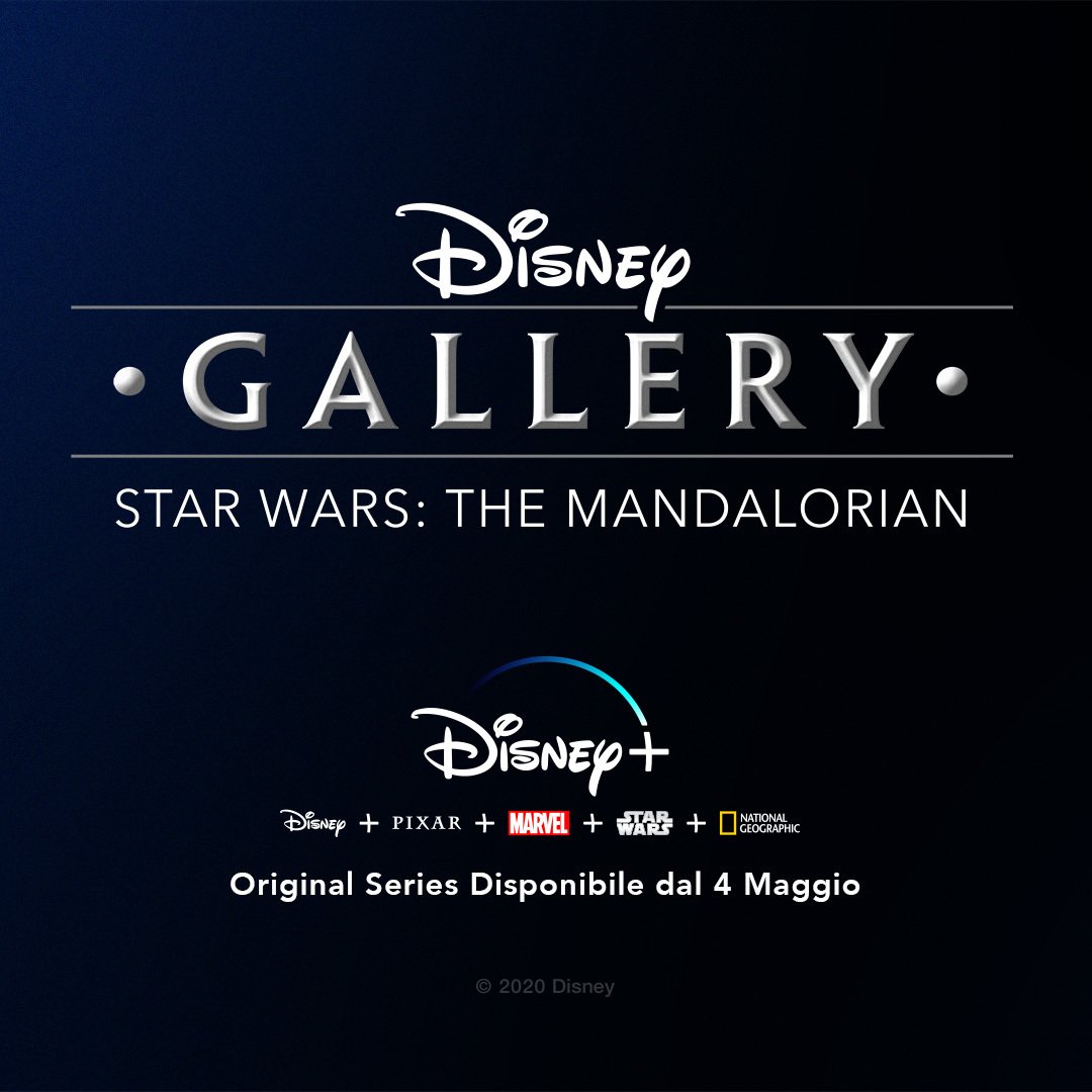 Il logo della docuserie Disney Gallery: Star Wars: The Mandalorian