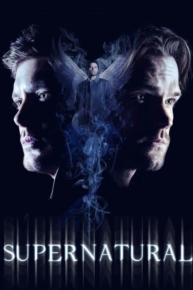 Clicca per vedere l'immagine originale Il cast nella locandina di Supernatural