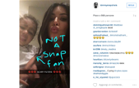 Copertina di La figlia di Kim Kardashian ha paura di Snapchat