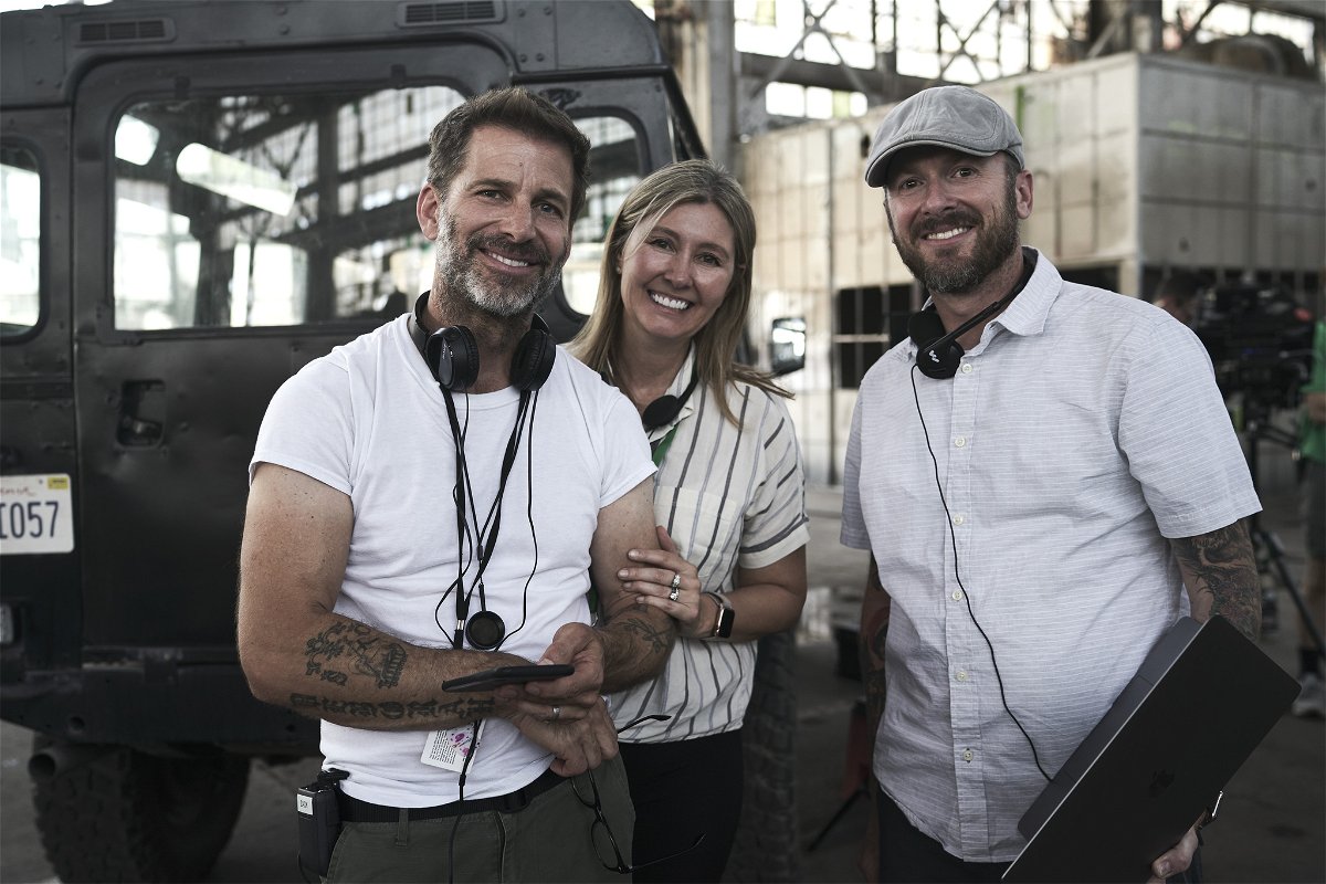 Zack Snyder e i produttori 