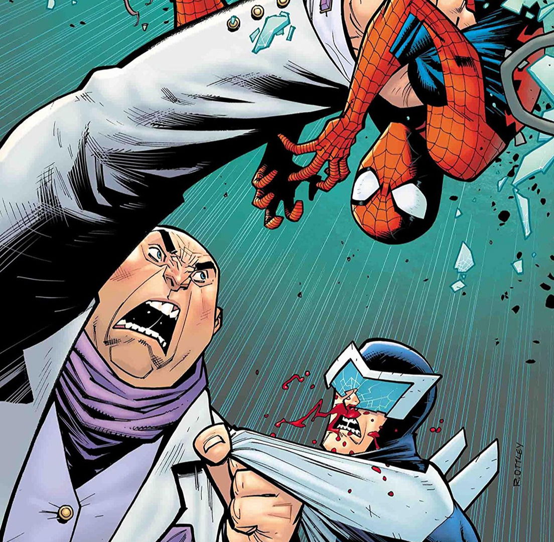 Kingpin scatena tutta la sua potenza! Cover di Amazing Spider-Man #28