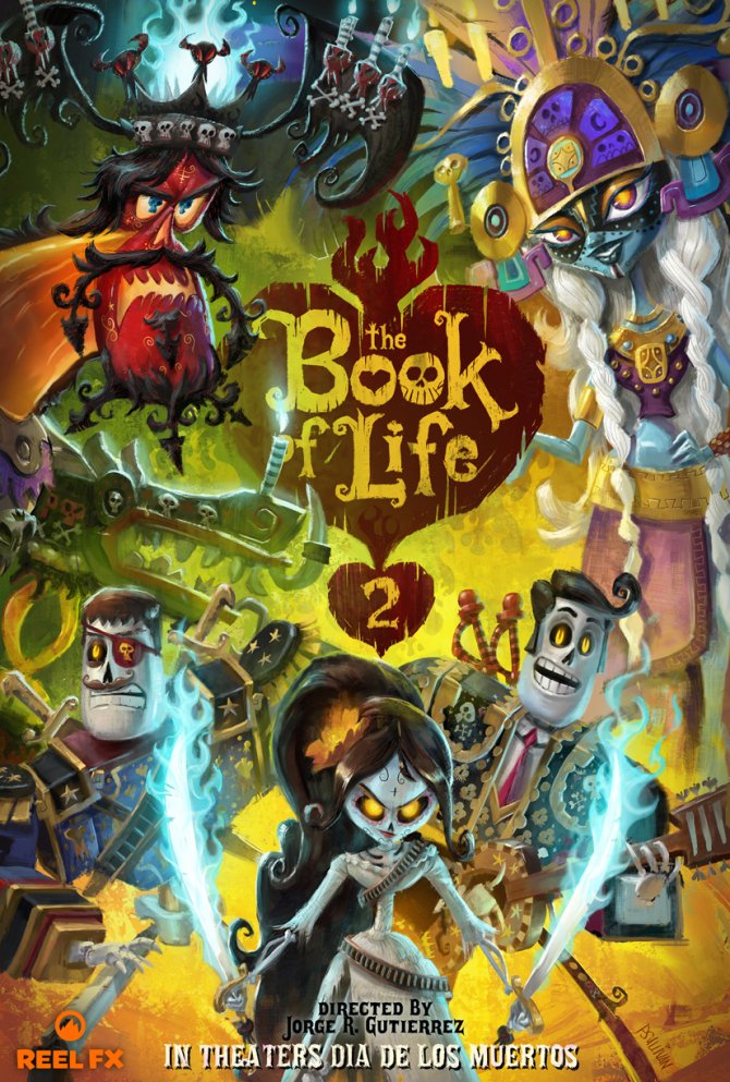 Il poster originale di The Book of Life 2