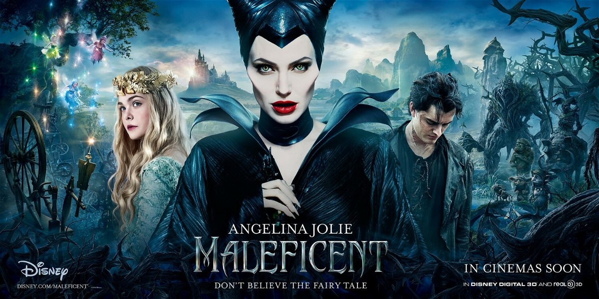 Angelina Jolie nel poster del primo film: presto la vedremo anche in Maleficent 2