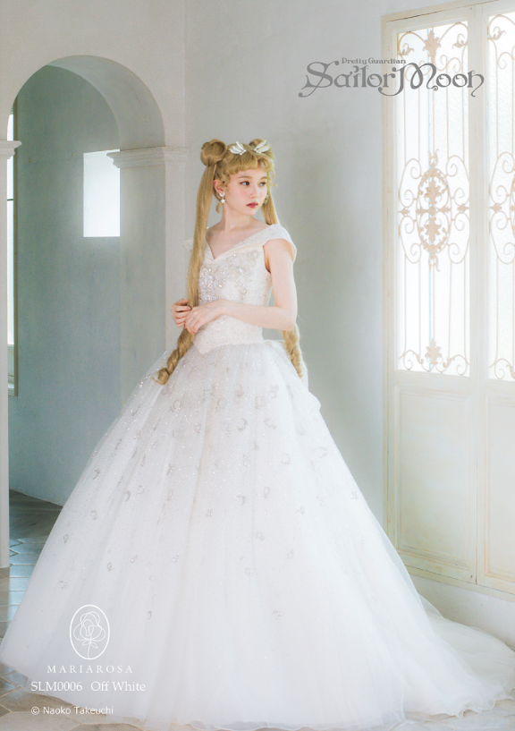 L'abito da sposa ispirato a Sailor Moon