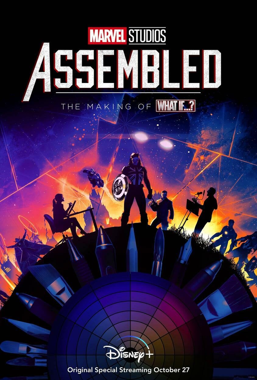 Capitán Carter en el cartel de Marvel Studios Assembled