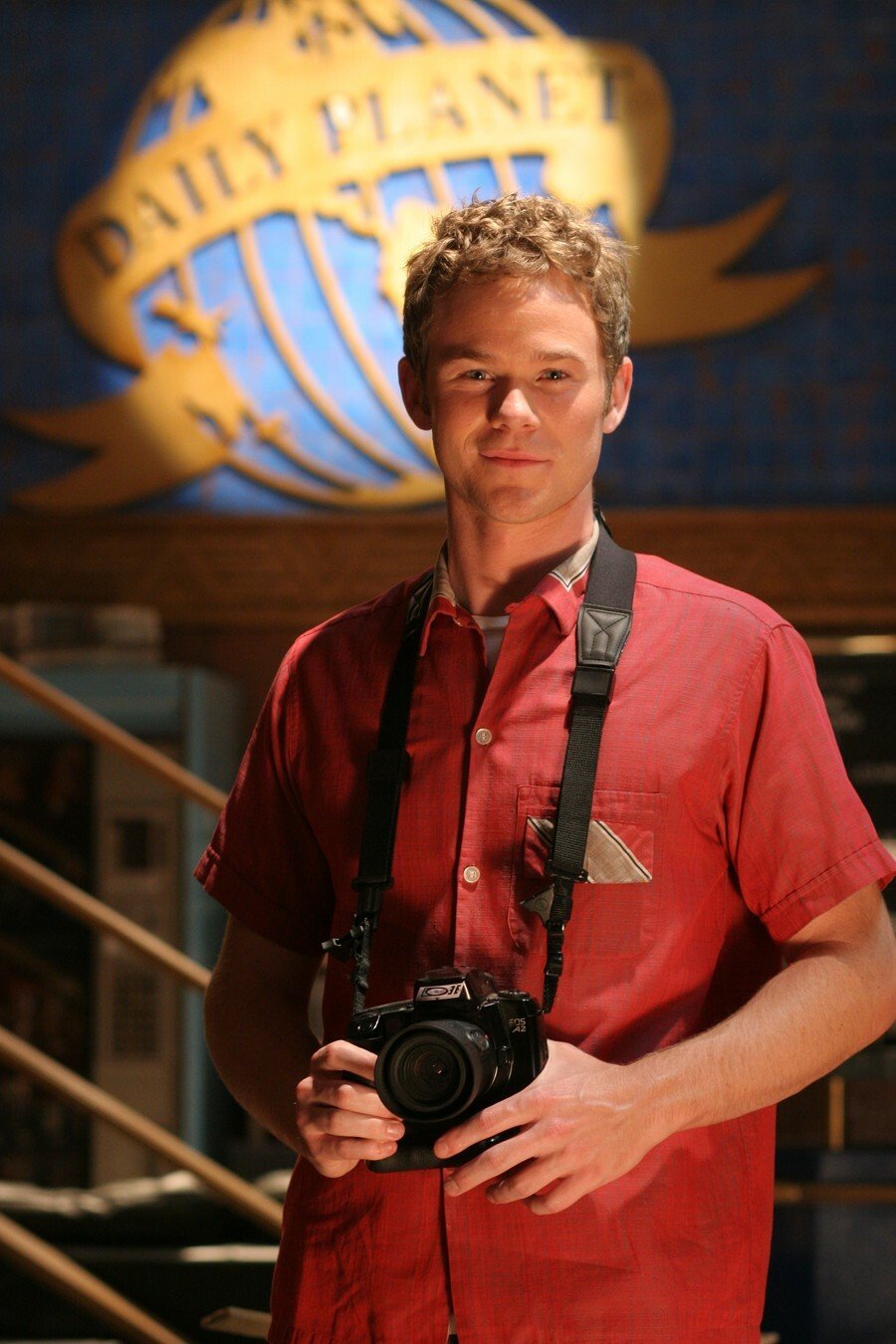 Ο Aaron Ashmore ως Jimmy Olsen στο Smallville